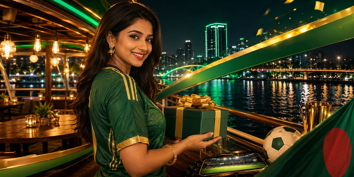 ঢাকায় ক্যাশব্যাক বোনাস উপভোগ করছেন একজন বাংলাদেশি ব্যবহারকারী